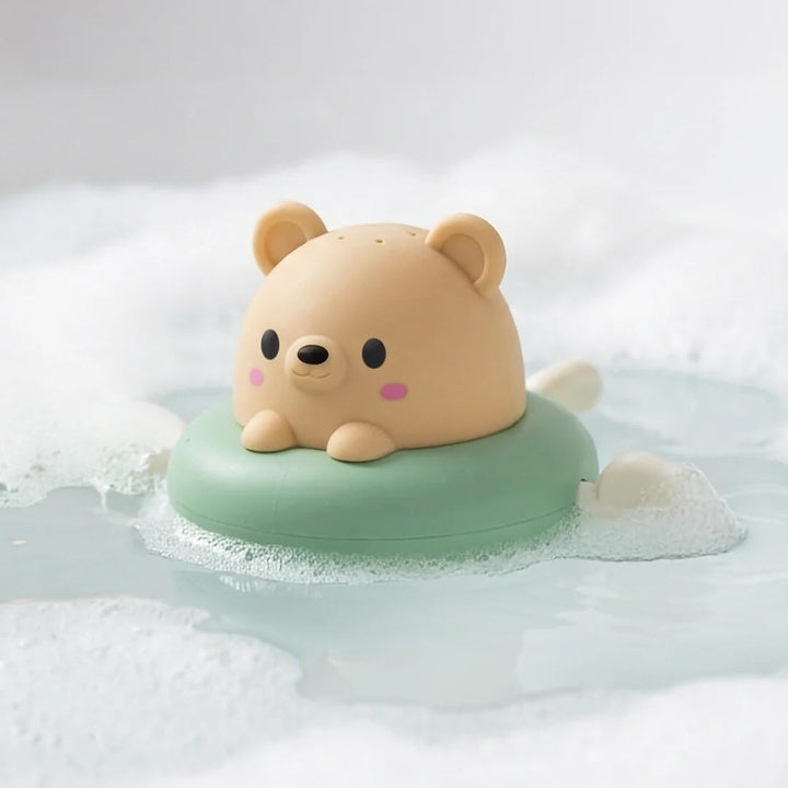 Jouet de bain Bateau à pédales pour le bain - Ours Tiger Tribe Mlle et Coco