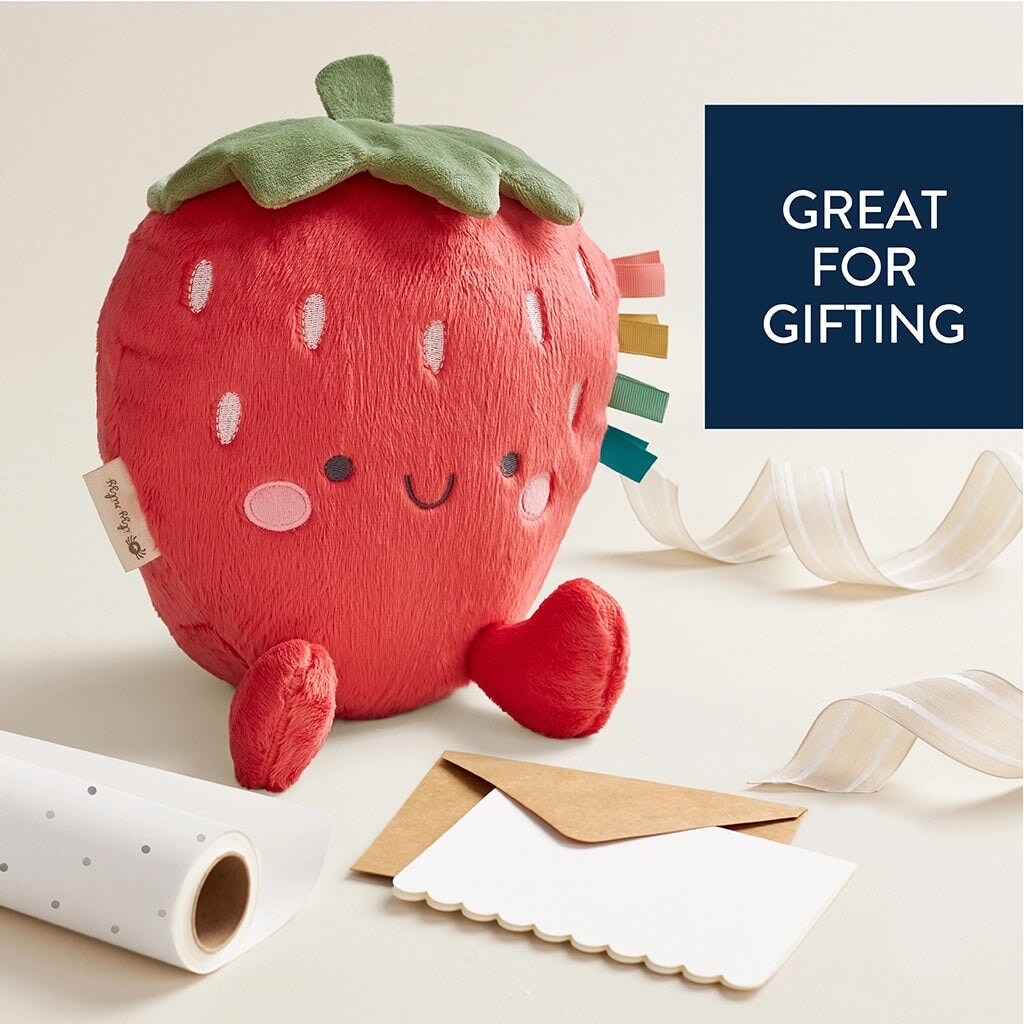 Peluche fraise Itzy Ritzy jouet enfant Mlle et Coco