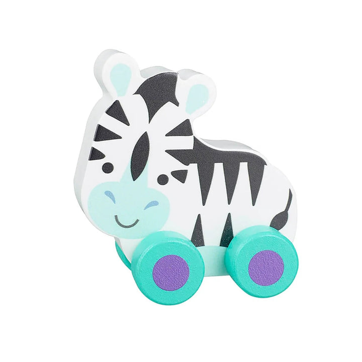 Jouet à roulette zèbre Orange Tree Toys Mlle et Coco