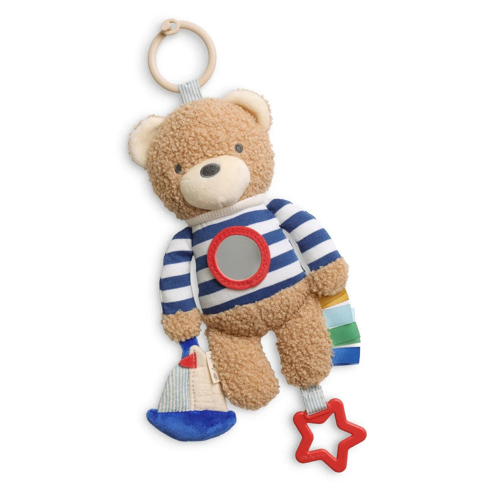 Jouet d'activité sensoriel bitzy traveler ours Itzy Ritzy Mlle et Coco