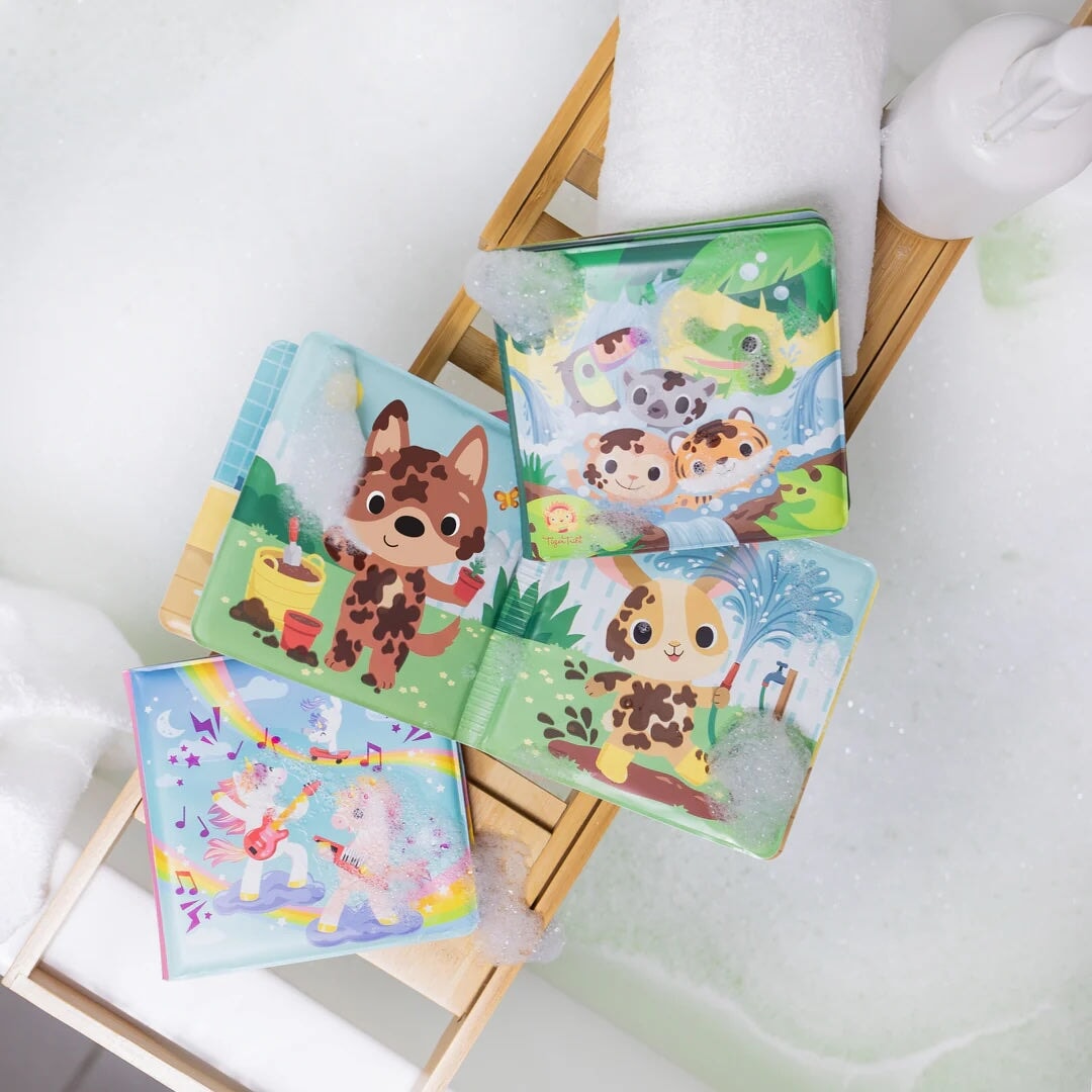 livre bain jungle tiger tribe jouet Mlle et Coco