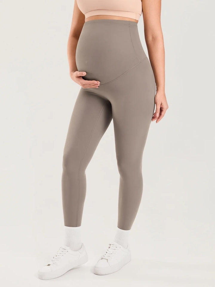 legging pantalon maternité Momanda kaki taupe Mlle Coco