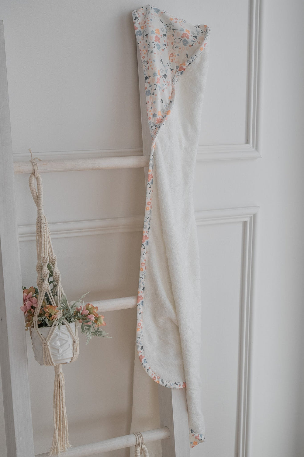 serviettes capuchon Keababies floral accessoire bain Mlle et Coco
