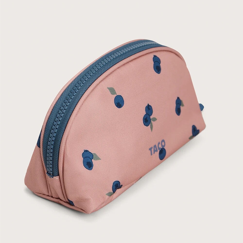 Sac à collations congelable blueberry pink Kiana Taco Mlle et Coco