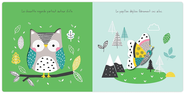 Livre les animaux de la forêt Kimane Mlle et Coco