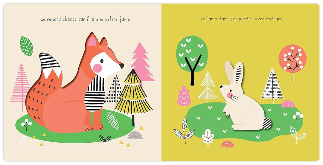 Livre les animaux de la forêt Kimane Mlle et Coco