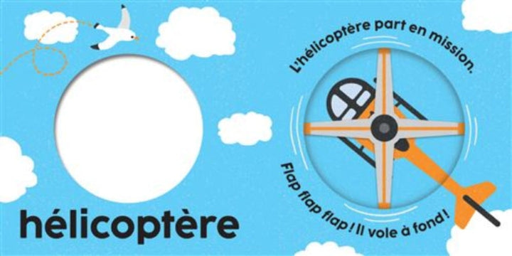 Livre Tourne, tourne les véhicules Kimane Mlle et Coco