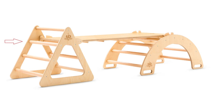 Salle de sport Pikler Petit Triangle en bois Kinderfeets Mlle et Coco