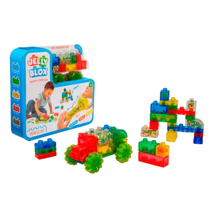Jouet Construction - Ensemble de Véhicules - Jelly Box Jelly Box 