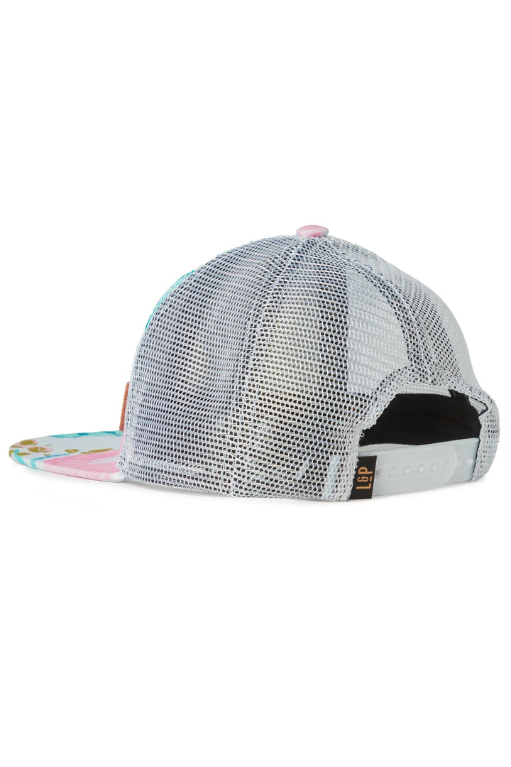 casquette L&amp;P enfant fille filet floral accessoire été soleil plage vacance