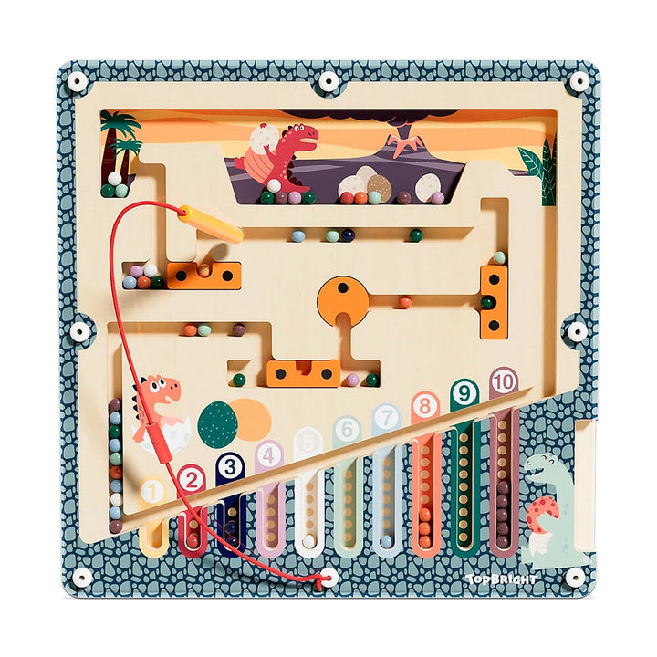Labyrinthe des oeufs de dinosaures Top Bright Mlle et Coco