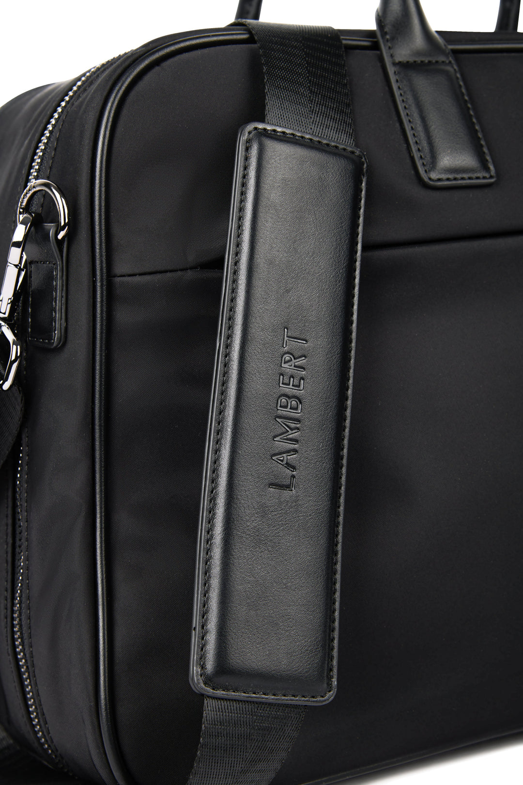 sac voyage nylon Amalfi Lambert Mlle et Coco noir