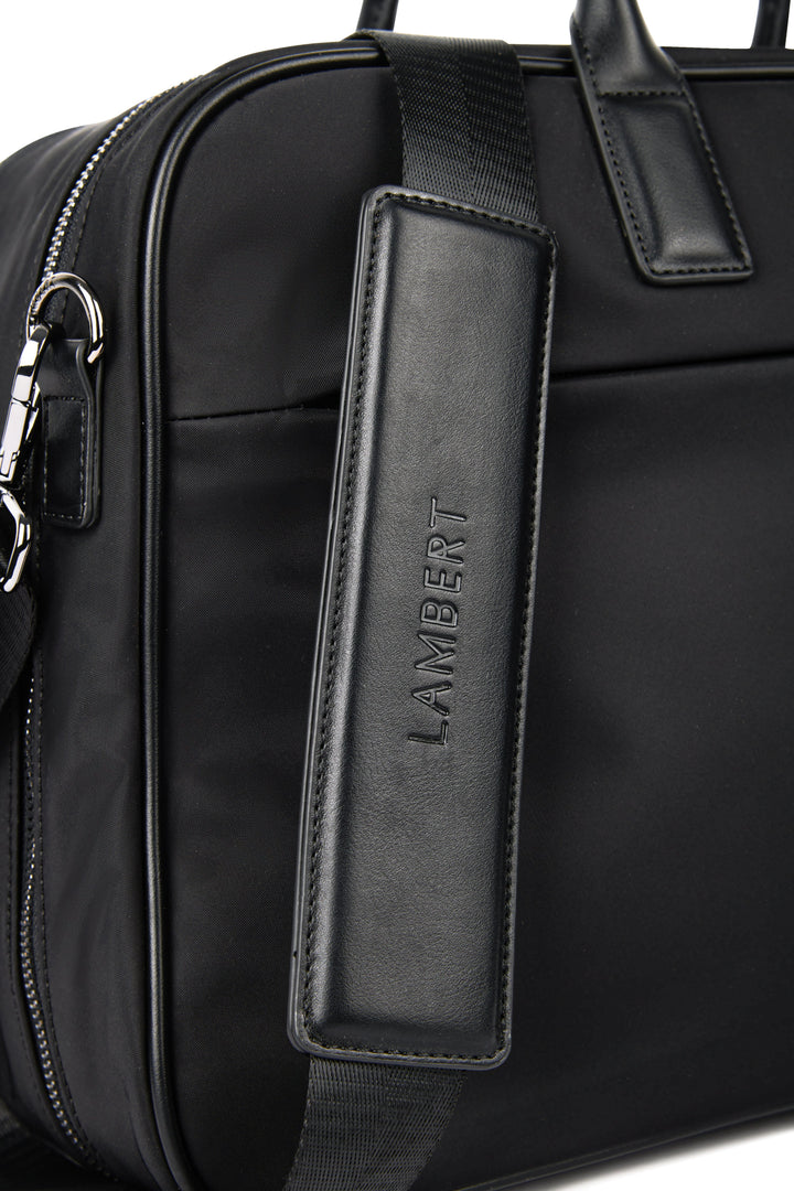sac voyage nylon Amalfi Lambert Mlle et Coco noir