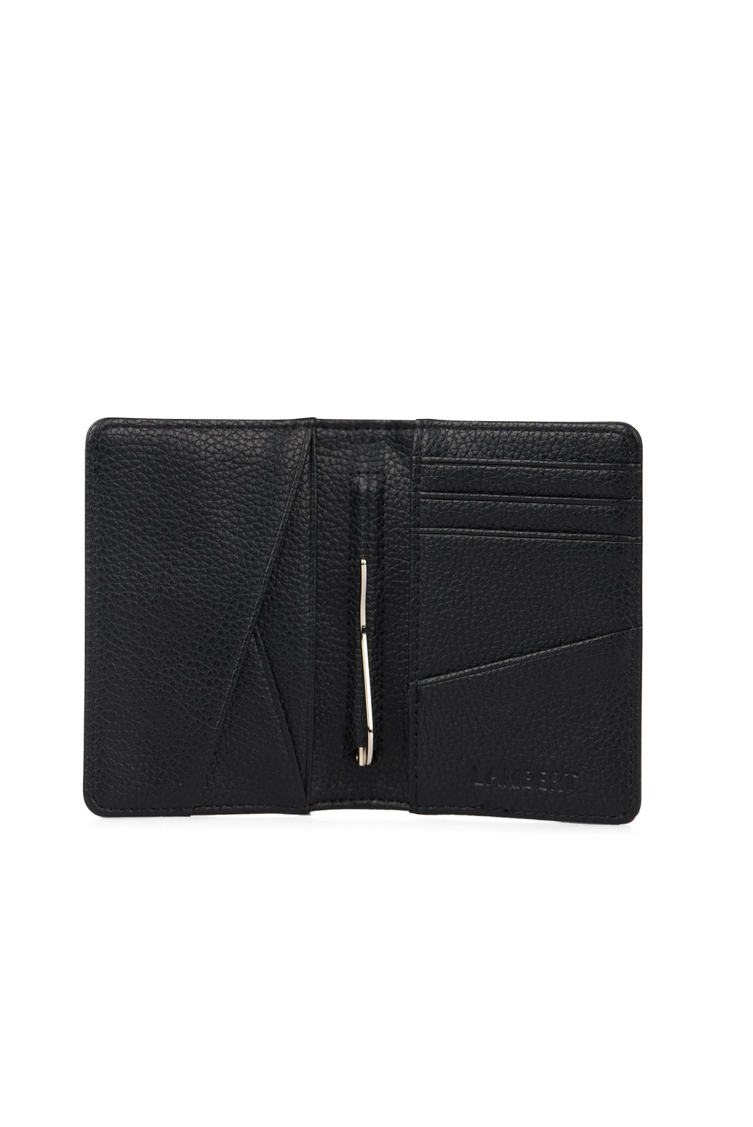 Arlo portefeuille en cuir vegan noir Lambert Mlle et Coco