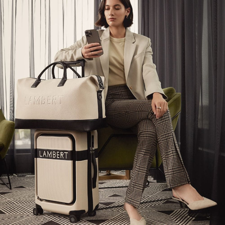 valise cabine blanc lambert compagnie quebecoise