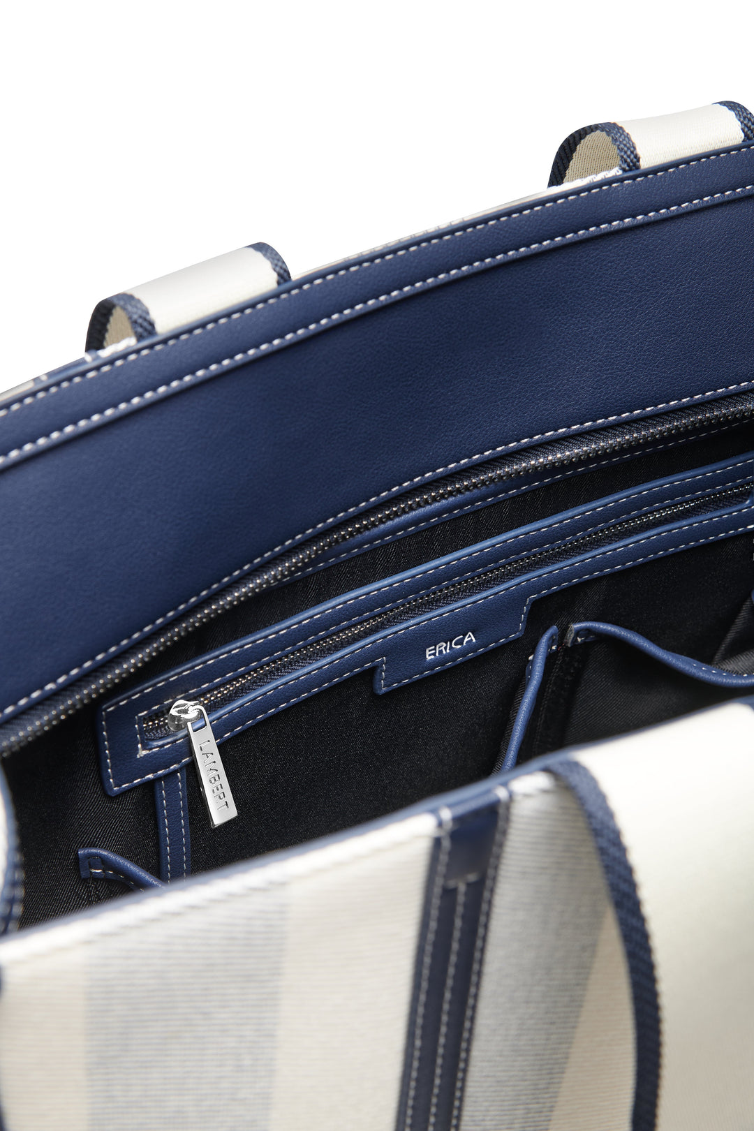 Erica sac fourre-tout canevas marine Lambert Mlle et Coco