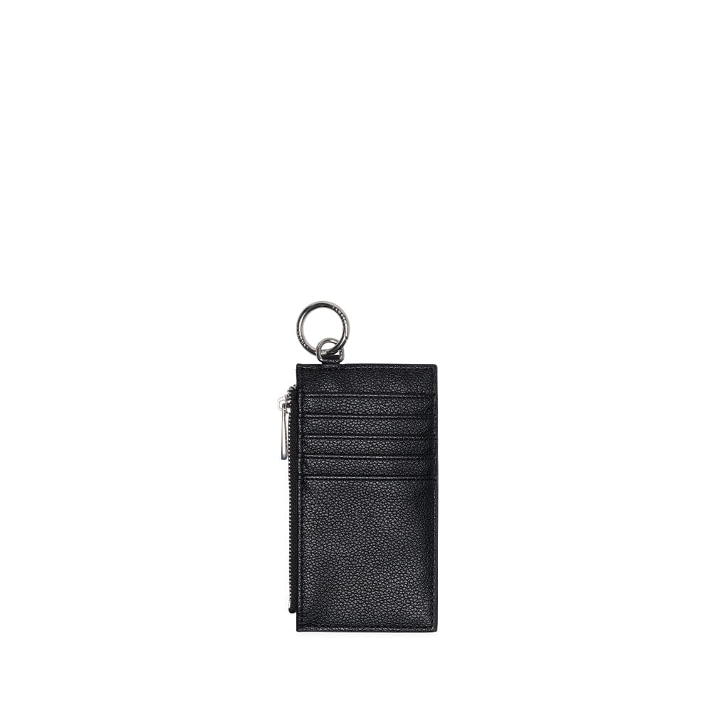 porte-carte noir Phoebe cuir vegan Lambert Mlle et Coco