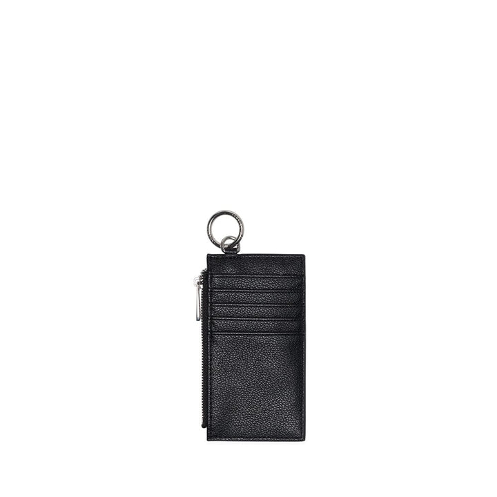 porte-carte noir Phoebe cuir vegan Lambert Mlle et Coco