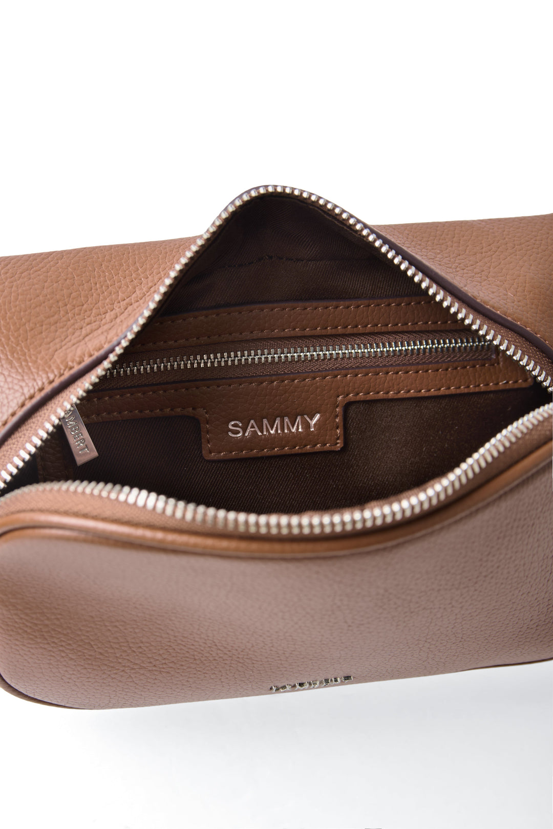 Sac banane en cuir hazelnut Sammy Lambert Mlle et Coco