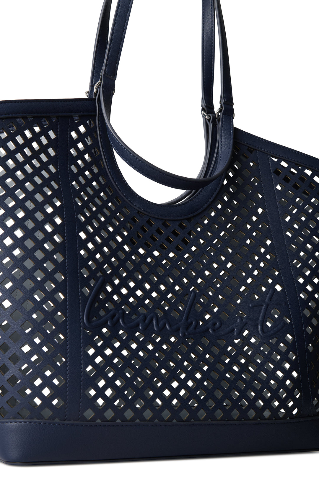 sac fourre-tout Solene Marine cuir vegan Lambert Mlle et Coco