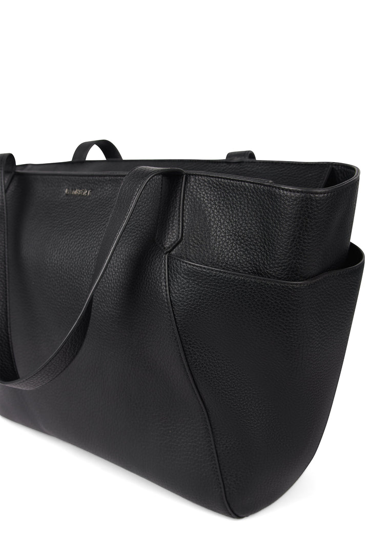 sac Lambert cuir vegan Paige noir Mlle et Coco