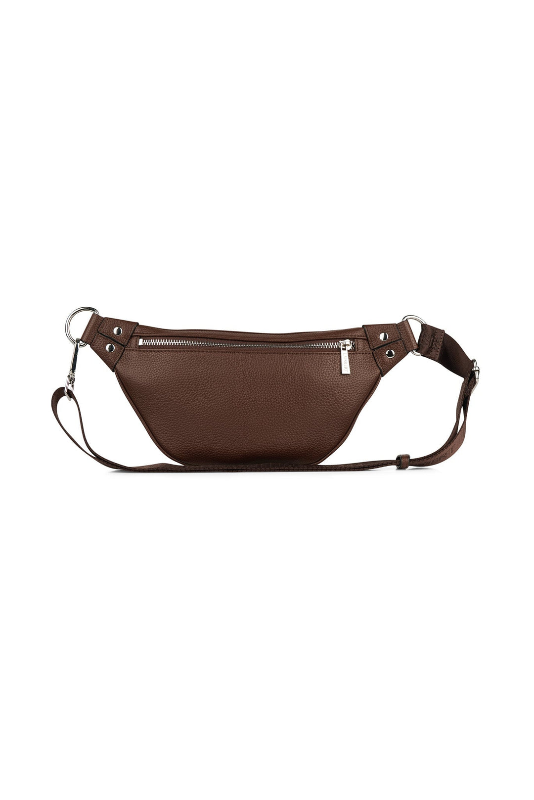 sac banane Sarah chocolat Lambert cuir vegan Mlle et Coco