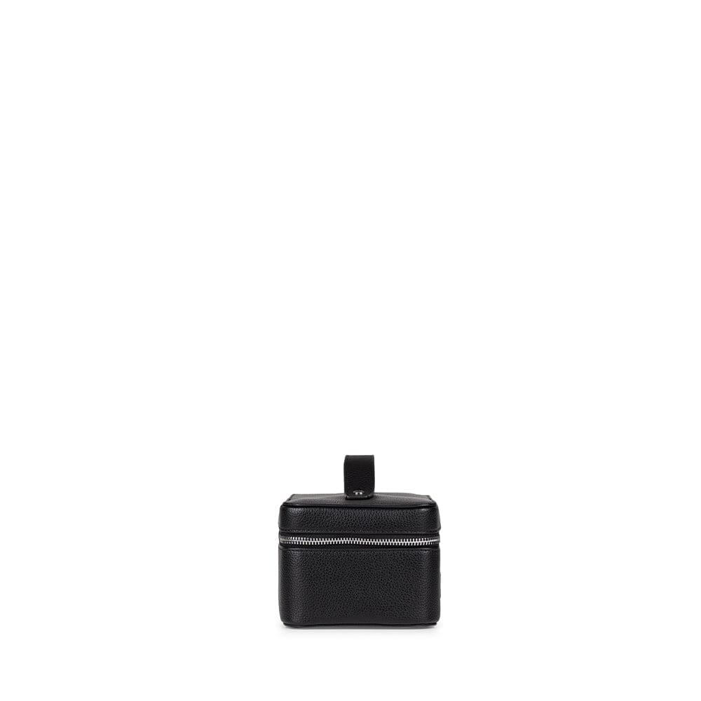trousse cuir vegan noir Lambert Shelly Mlle et Coco