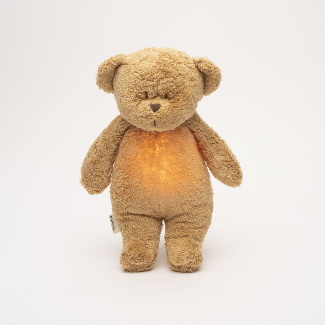 Peluche Moonie ourson cappuccino peluche Mlle et Coco 