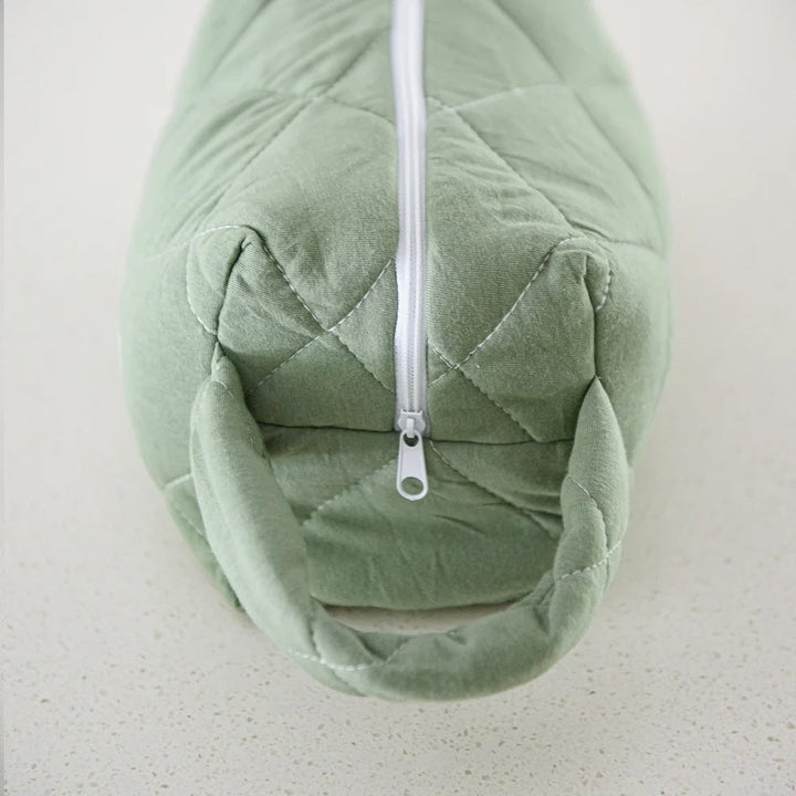 Sac matelassé thé vert La petite ourse Mlle et Coco