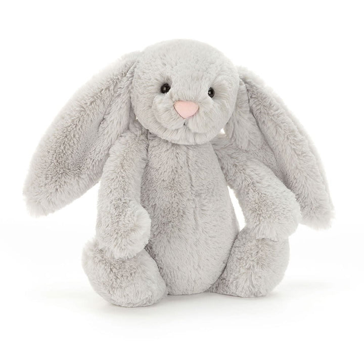 peluche toutou Lapin gris pâle Jellycat Mlle et Coco