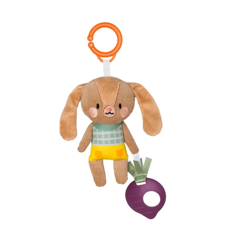 jouet hochet sensoriel lapin Jenny bettrave accessoire bébé