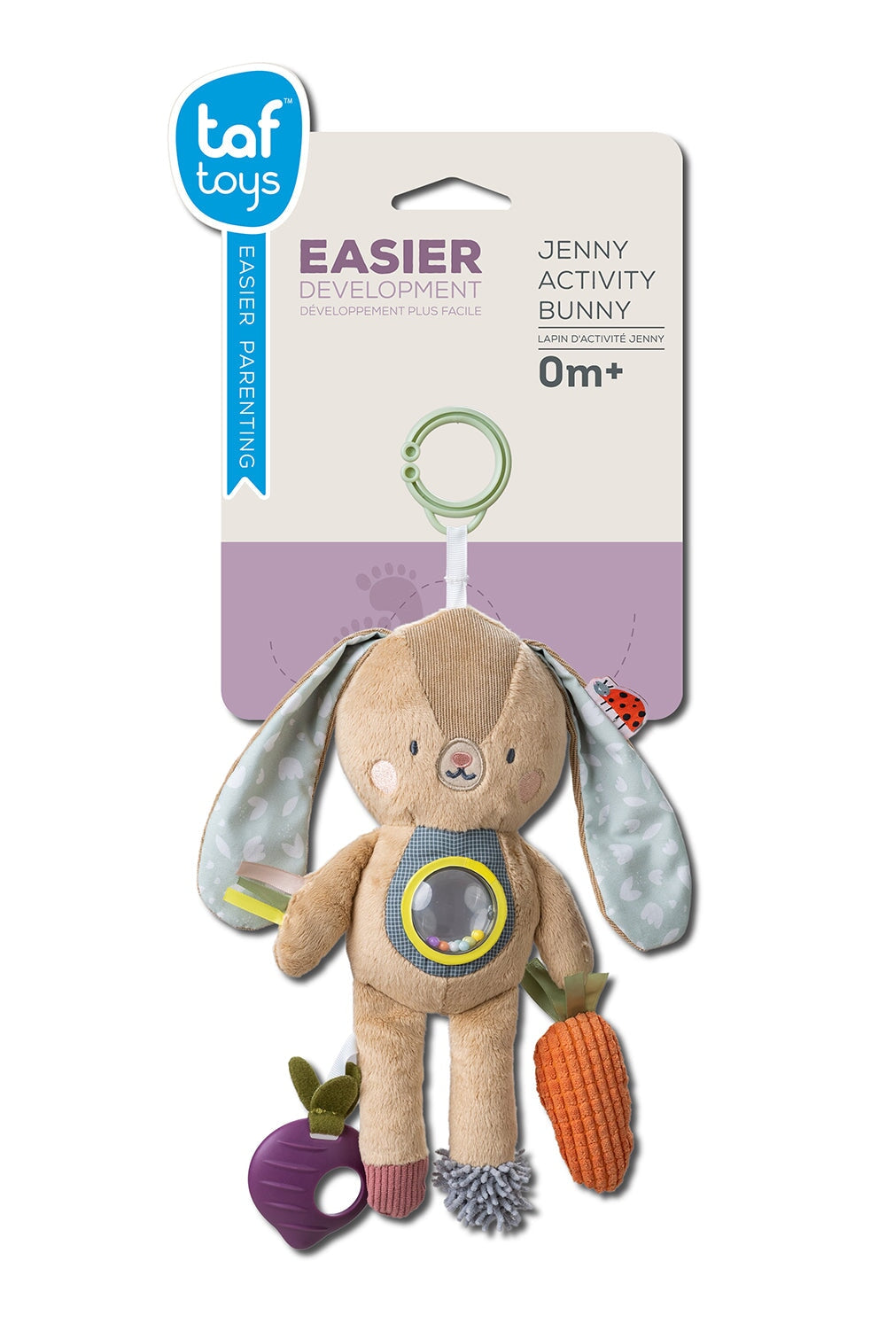 lapin interactif jenny éveil sensoriel jouet bébé activité