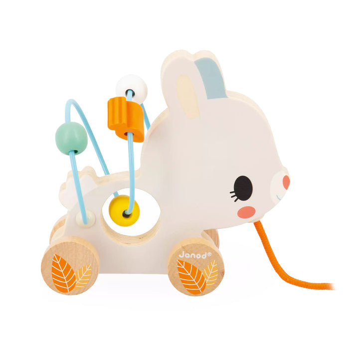 jouet bois baby looping janod lapin renard escargot ours