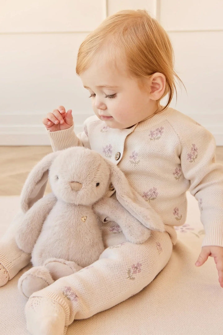 Peluche Snuggle Bunnies Pénélope beige Mlle et Coco Lapin