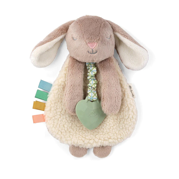 peluche sensoriel jouet enfant lapin brun Itzy Ritzy