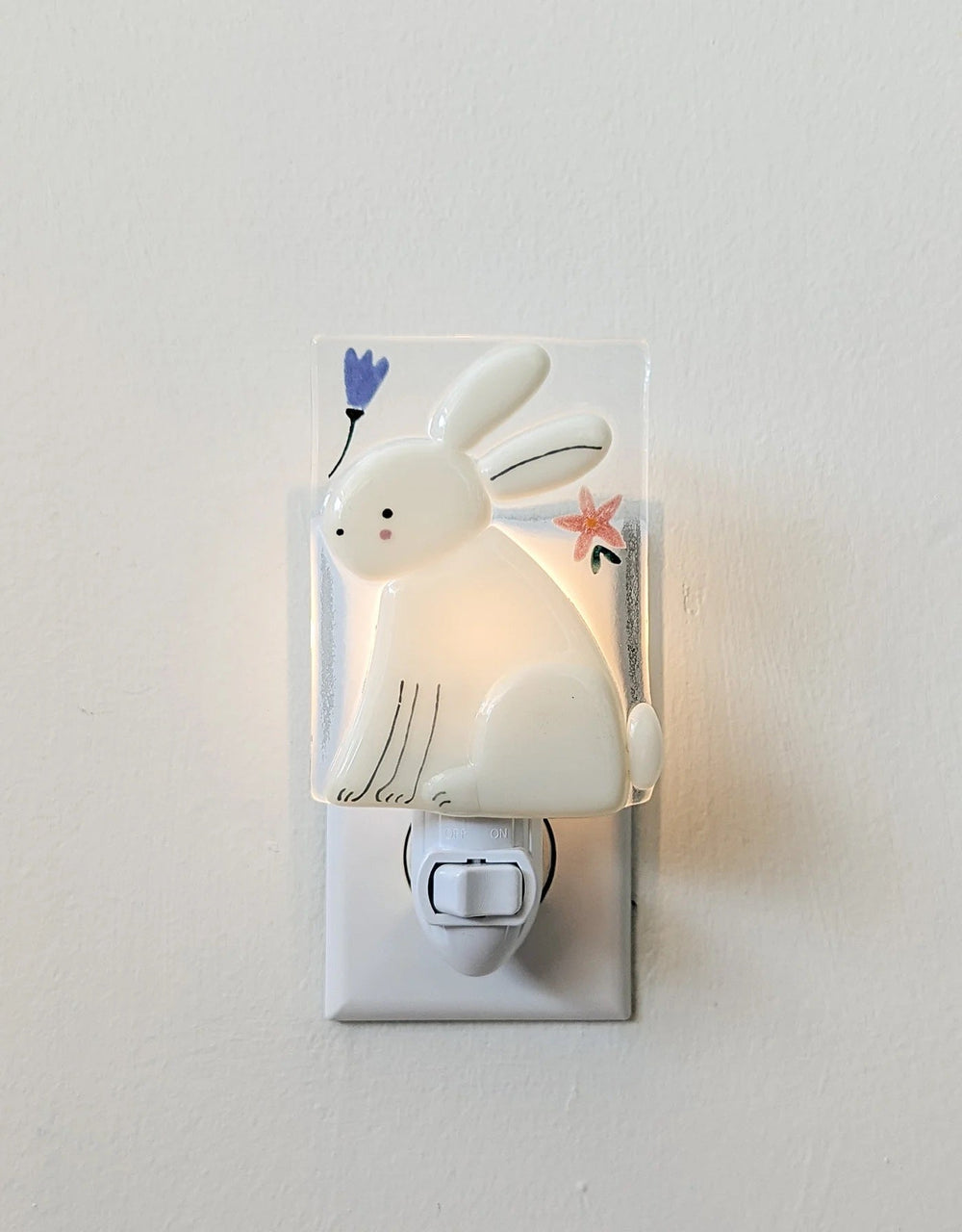veilleuse veille sur toi Jeannot lapin accessoire chambre bébé lumière