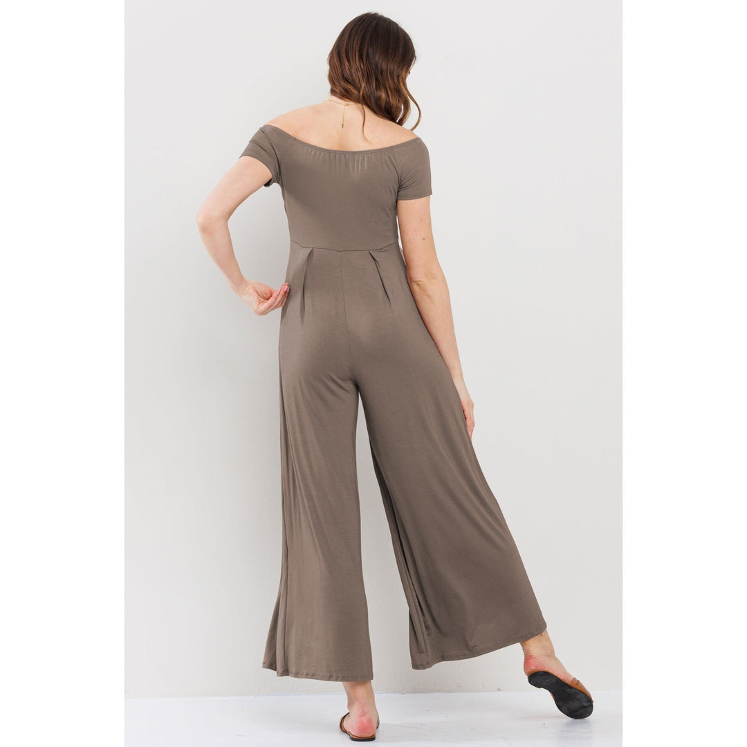 combinaison maternité allaitement taupe Hello Miz Mlle et Coco
