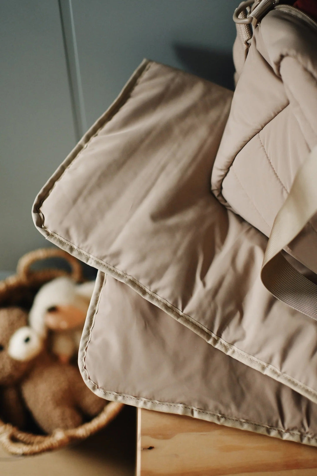 sac à couches latté Minika compagnie québécoise Mlle et Coco