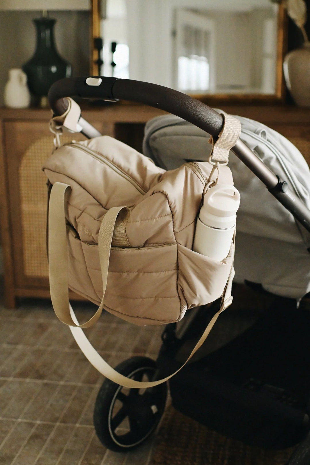 sac à couches latté Minika compagnie québécoise Mlle et Coco