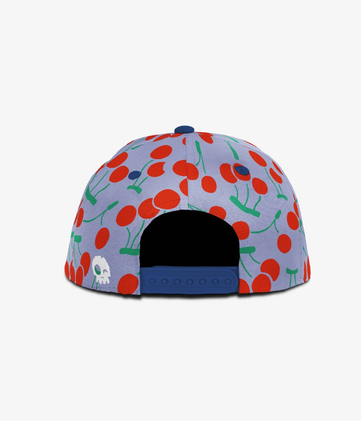 casquette bleu lavande cerise Headster Mlle et Coco