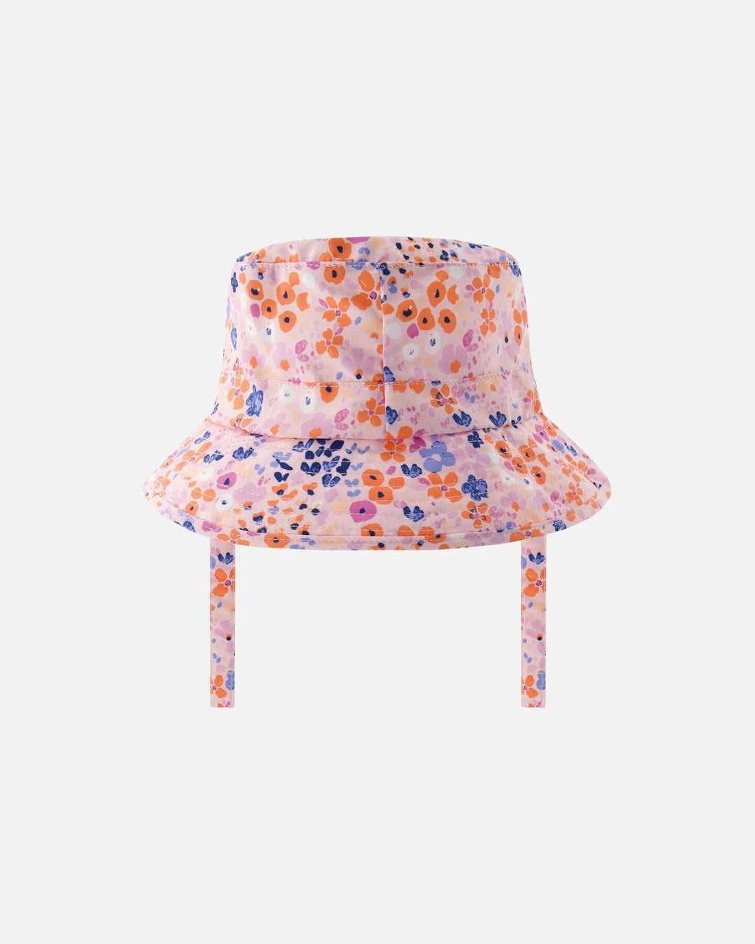 chapeau de plage lavande imprimé fleurs de champs deux par deux