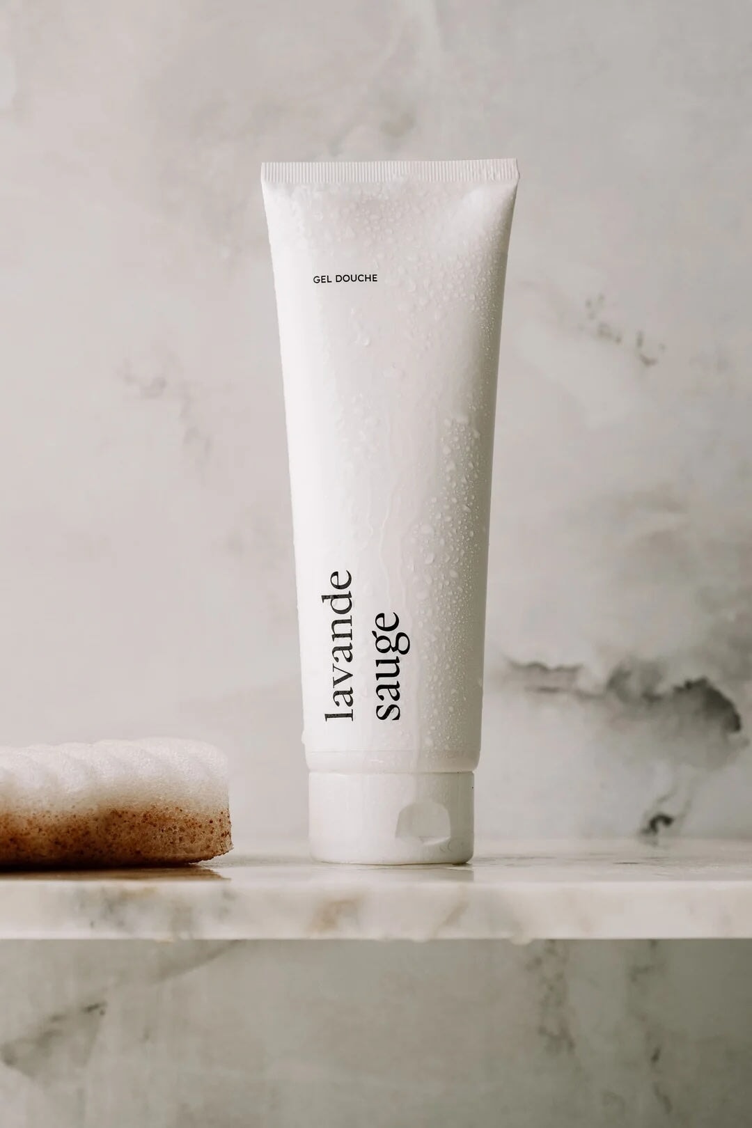 Gel douche Lavande sauge Marée chandelles compagnie québécoise