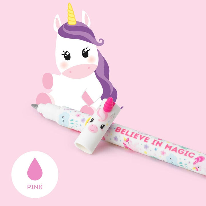 stylo effaçable Legami milano accessoire crayon animaux dino cochon espace
