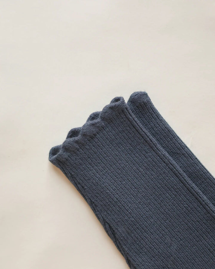 Legging côtelé bleu marine Rylee + Cru Mlle et Coco