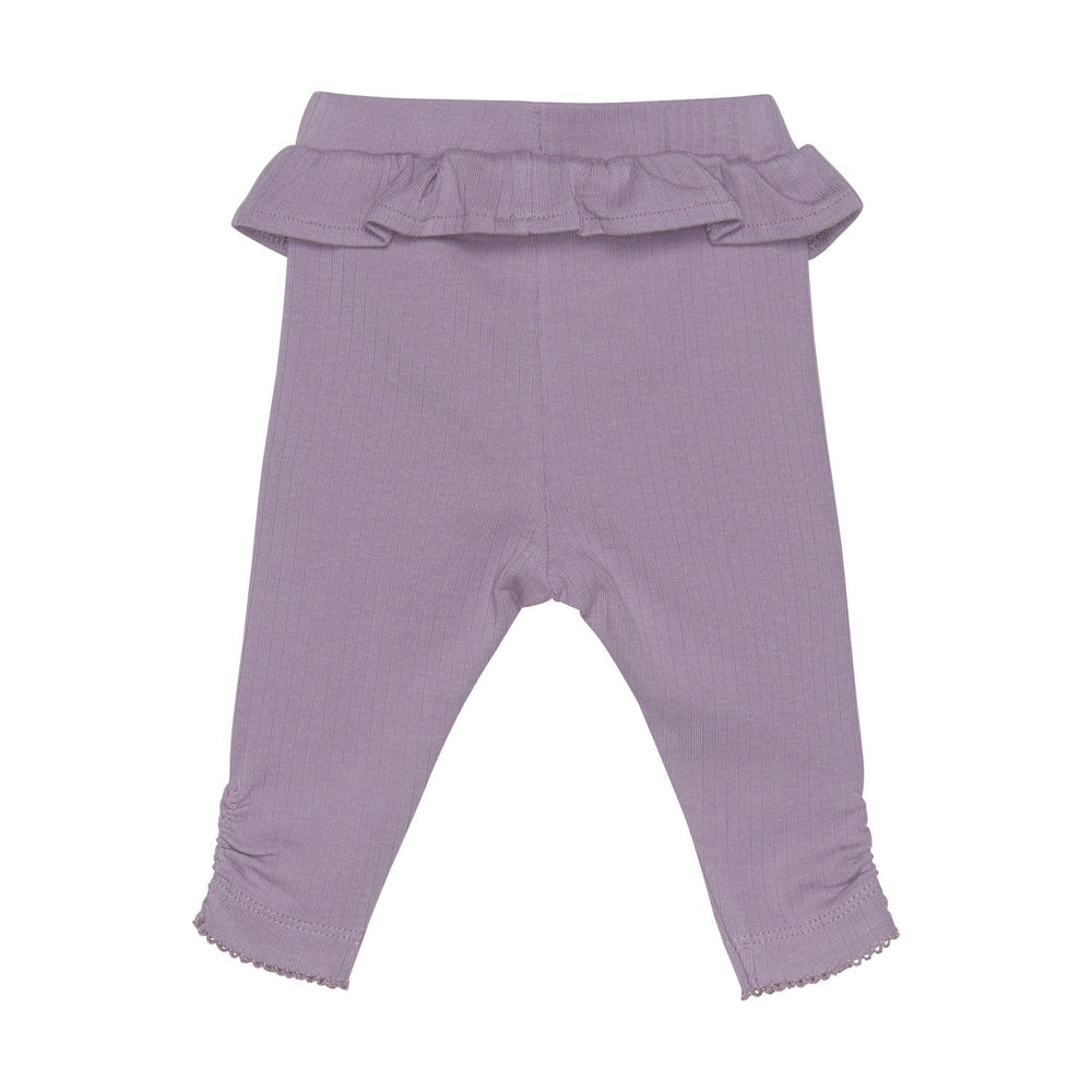 pantalon legging bébé mauve violet fixoni vêtement enfant