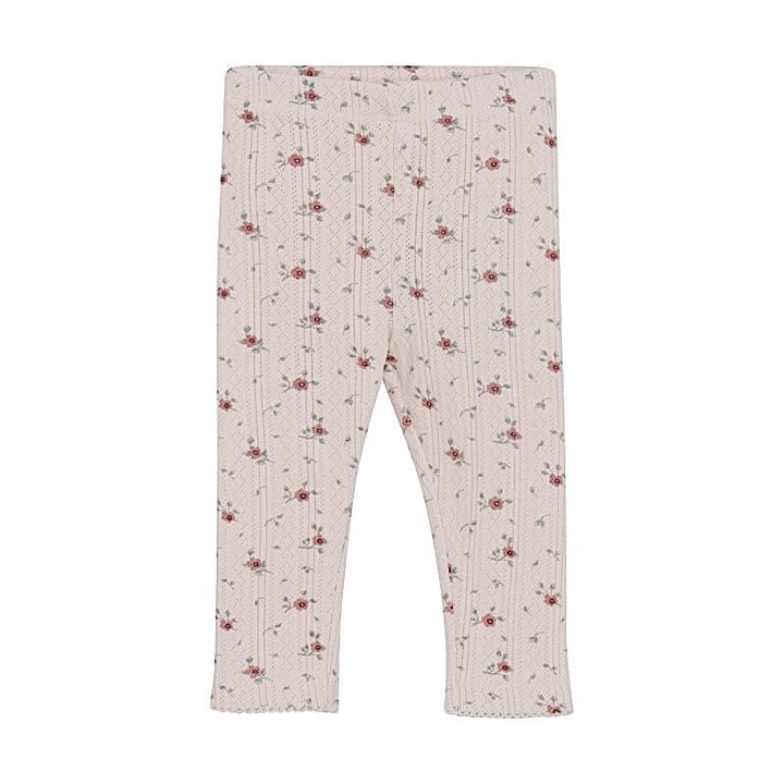 legging rose pointelle floral En-fant Mlle et Coco