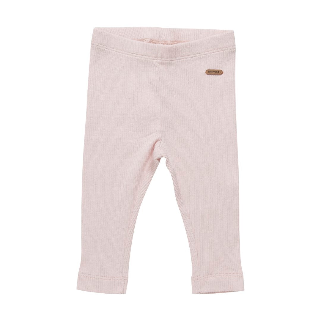 legging rose taille élastique gauffré Minymo vêtement pour enfant