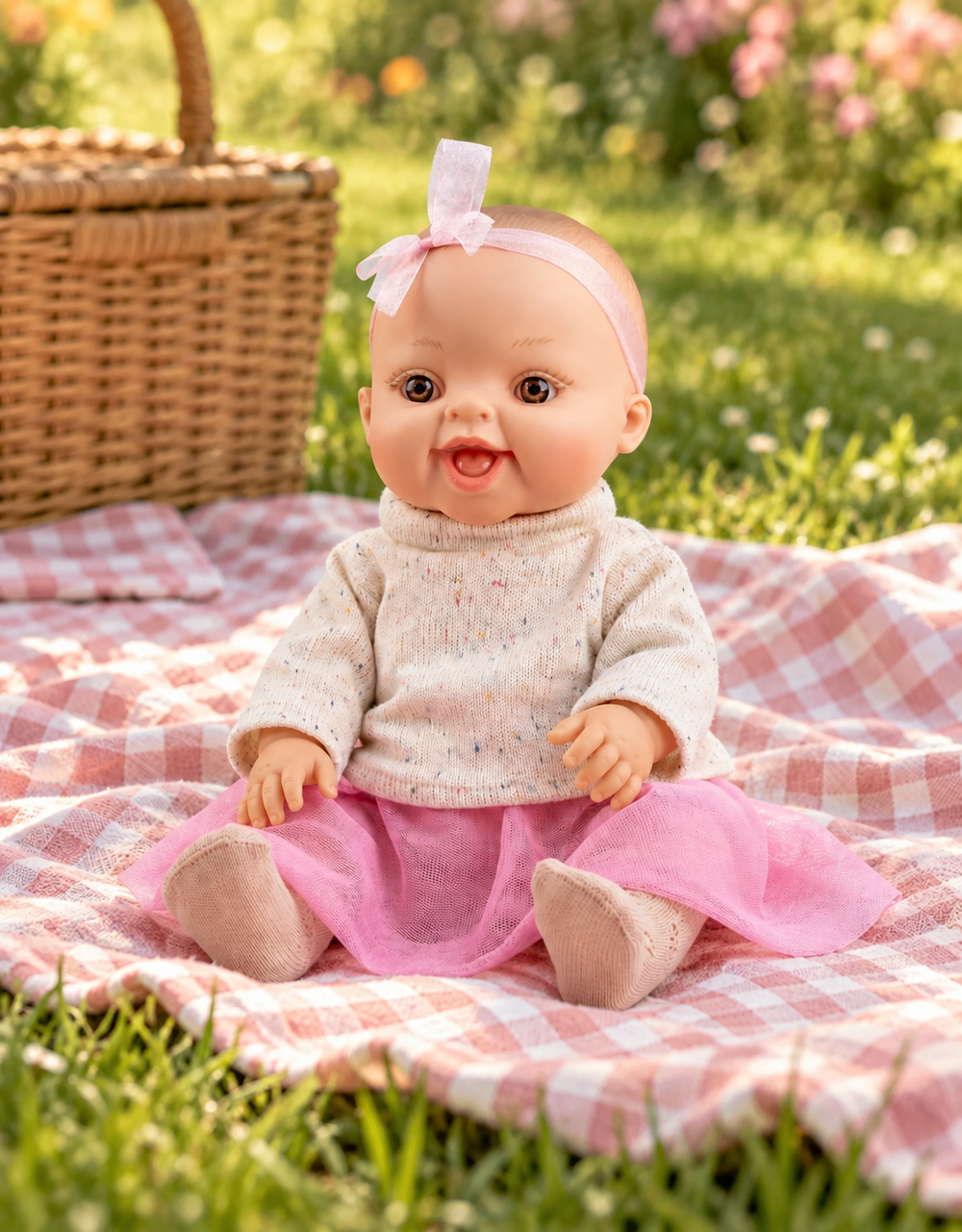 Poupée Gordis Leire avec robe tutu rose Paola Reina