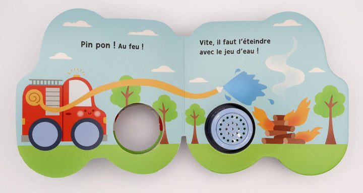 Livre - Camion de pompier : Léo - Auzou éditions Livre Auzou éditions 