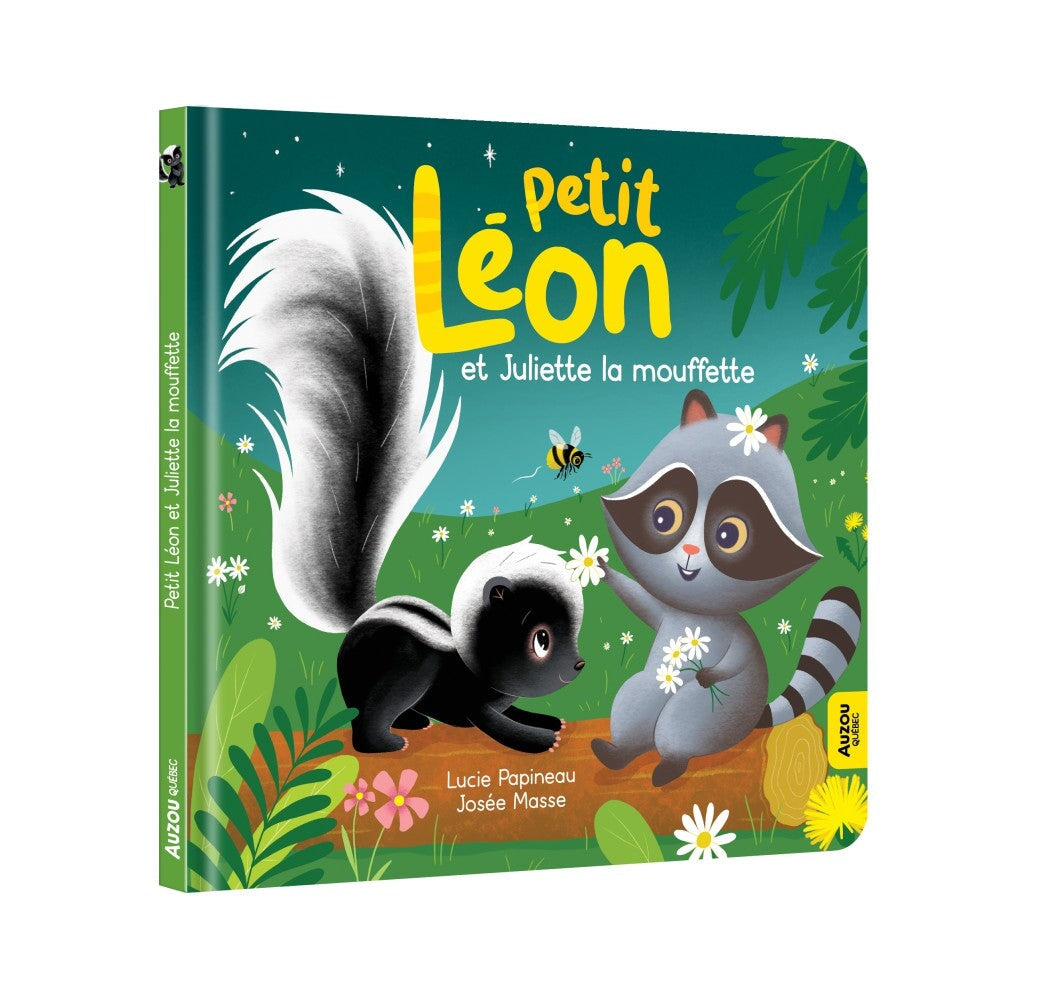 Leon le Raton dans une nouvelle aventure avec Juliette la mouffette Auzou